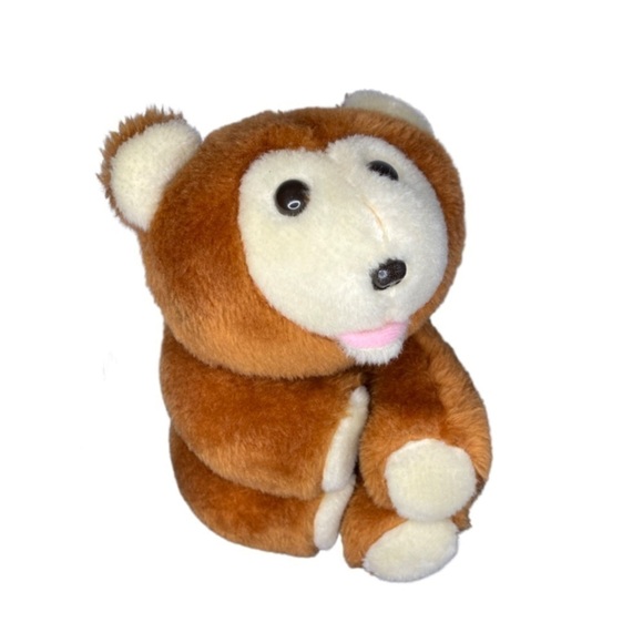 Vintage 1979 Romper Room Huggy Bear Plush Arm Hugger Teddy Retro Stuffed Animal - Picture 1 of 11